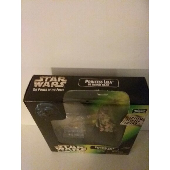 Star Wars The Power Of The Force Princess Leia In Endor Gear Limited Edition - Picture 5 of 5